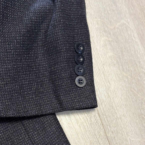 🔥BUNDLESALE Haggar Dark Gray Men's Blazer - Picture 4 of 8